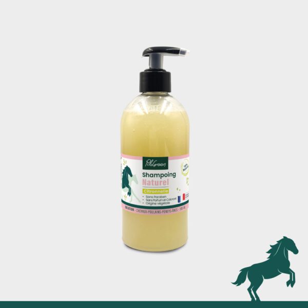 shampoing citronnelle cheval